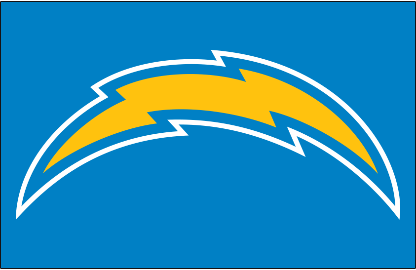 Los Angeles Chargers 2020-Pres Primary Dark Logo iron on transfers for T-shirts